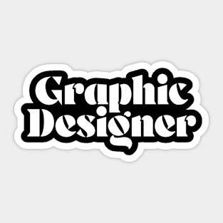 MODERN DAY CLASS: GRAPHIC DESIGNER Sticker